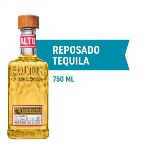 Olmeca Altos 80 Proof Reposado Tequila Bottle (750 Ml) (21+)